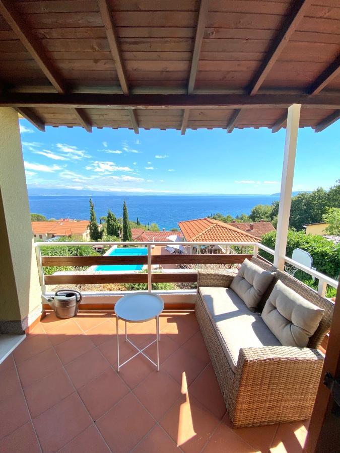 Villa Lovran - 150M To The Beach - Infinity Pool - Incredible Sea View - Fitness Room Εξωτερικό φωτογραφία